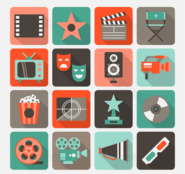 电影元素图标