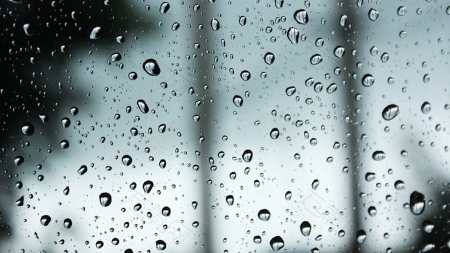 下雨雨水笔刷素材
