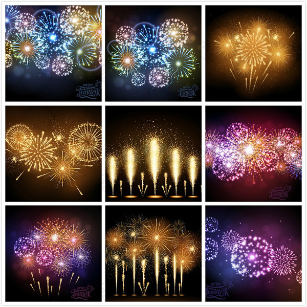 节日庆典烟花焰火