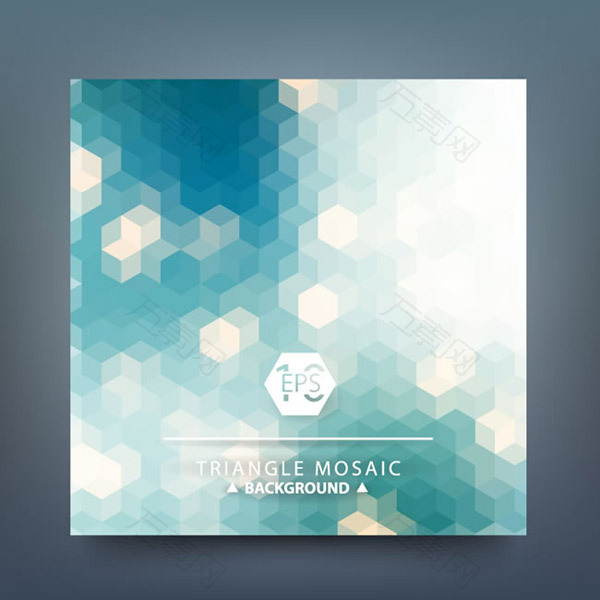 几何形马赛克背景