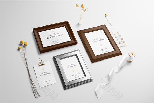 现代家居挂饰样机