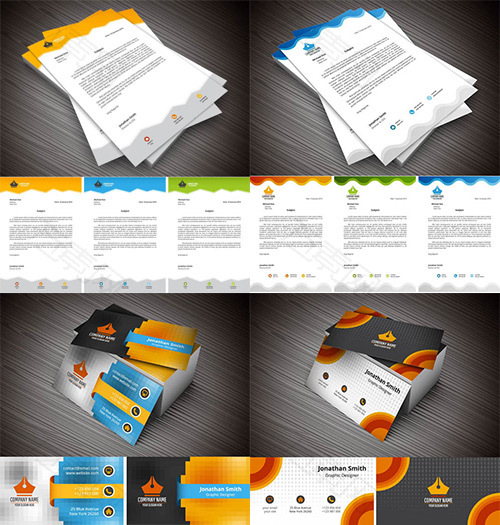 名片设计与图案